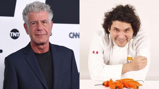 Anthony Bourdain y Gastón Acuario