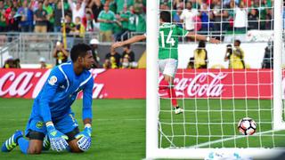 ‘Chicharito’ Hernández anotó gran tanto de cabeza ante Jamaica