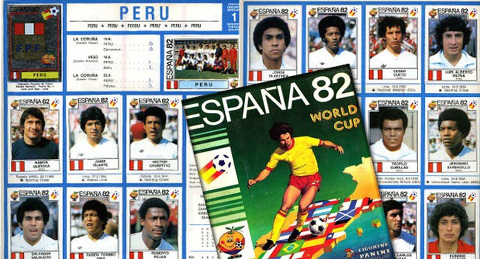 Fútbol mundial: España 82: la página del último álbum de figuras que ...