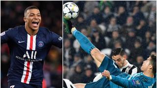 Kylian Mbappé revela que el mejor gol que vio fue el de Cristiano Ronaldo a Juventus