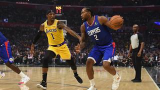Clippers derrotó 112 a 102 a los Lakers en el Staples Center de California con 30 puntos de Kawhi Leonard | VIDEO