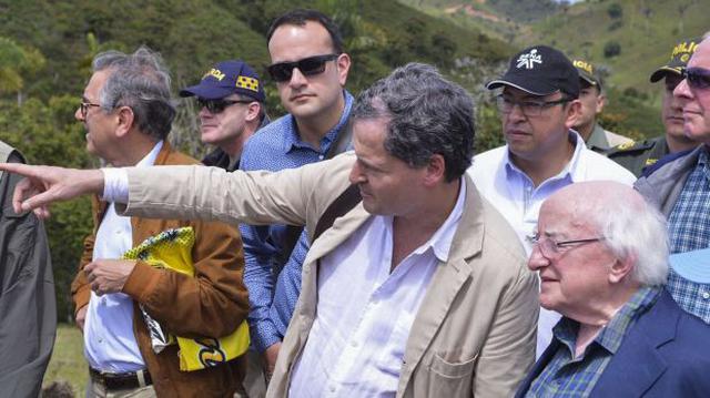 Presidente de Irlanda visitó sitio de agrupamiento de las FARC - 2