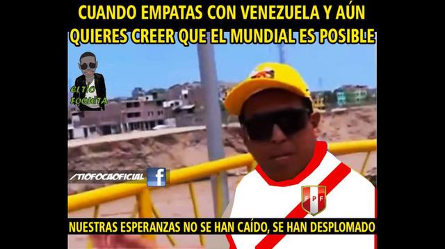 Perú vs. Venezuela: los memes el empate 2-2 ante la vinotinto - 11