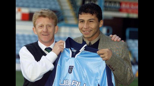 Ysrael Zúñiga fichó por el Coventry City en 1999. Estuvo dos temporadas, jugó 21 partidos y anotó 3 goles. (Foto: Watford)