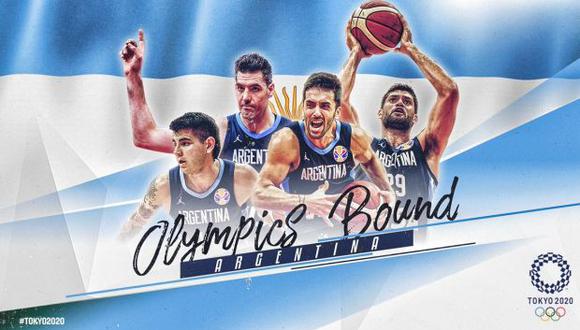 Selección argentina de básquet fue felicitada por la FIBA. (Foto: FIBA)