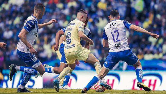 América derrotó 2-1 a Puebla por la fecha 17 del Torneo Apertura de Liga MX en el Estadio Cuauhtémoc. (Foto: América)