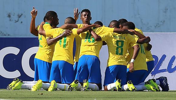 Brasil derrotó 1-0 a Bolivia por el Sudamericano Sub 20. (Foto: AFP).