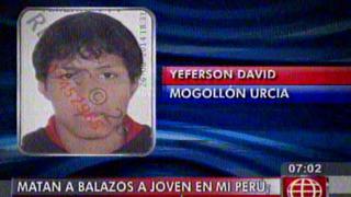 Asesinatos entre jóvenes causan terror en distrito de Mi Perú