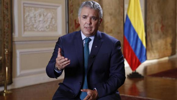 Iván Duque, presidente de Colombia. (Foto: El Tiempo)
