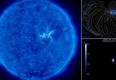 NASA: mancha en el Sol con enormes bucles magnéticos es captada por observatorios y astrónomos