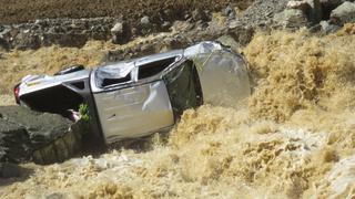 Ayacucho: un desaparecido y tres vehículos dañados deja el desborde del Río Piene en Tutumbaro