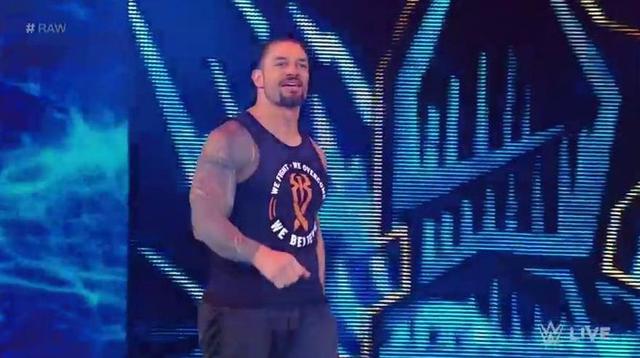 Roman Reigns regresó a RAW: así fue su anuncio de retorno a la WWE. (Foto: Captura WWE)