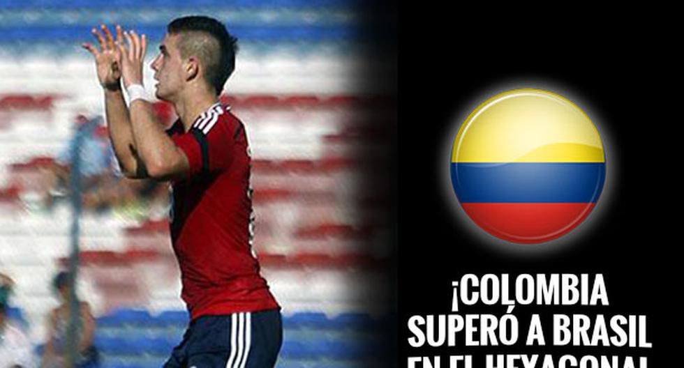 Colombia venció a Brasil en el Sudamericano Sub 20. (Foto: La Nueve)