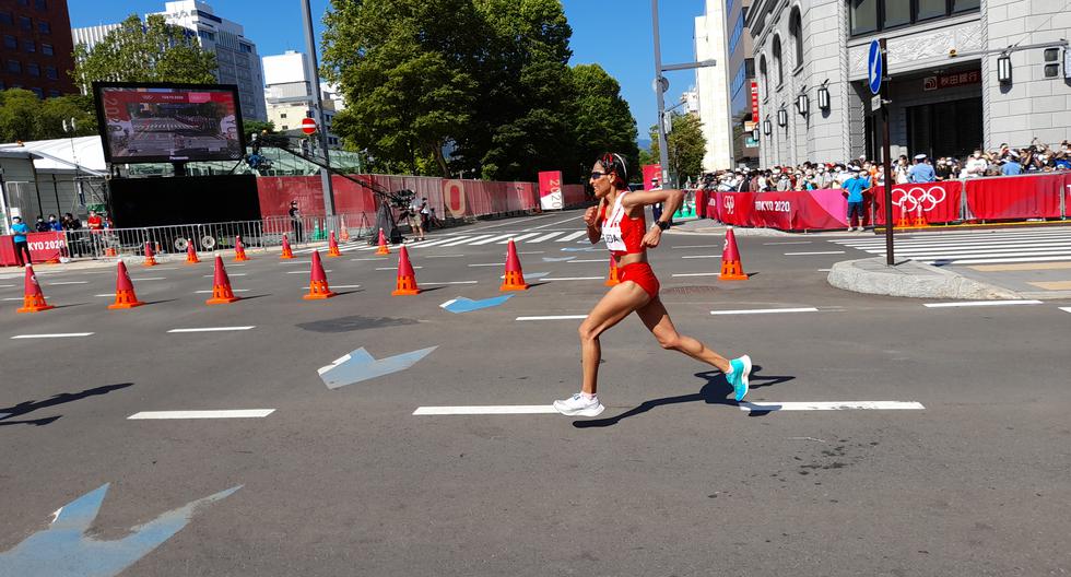 Gladys fue la mejor latinoamericana. Se ubicó en la casilla 27. (Foto: Christian Cruz Valdivia, enviado especial de El Comercio)