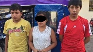 Trujillo: policía intervine a adolescente acusada de extorsión