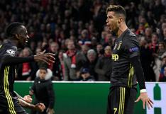 Juventus empató 1-1 con Ajax por los cuartos de final de la Champions League