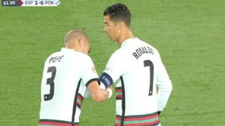 Cristiano Ronaldo recibió pifias al entrar al campo en el España vs. Portugal