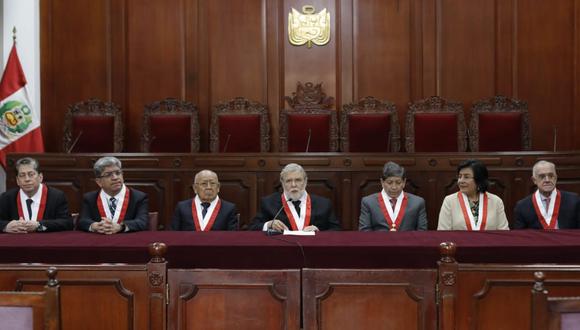 El pleno del Tribunal Constitucional acordó que a más tardar el 29 de octubre definirán la admisibilidad de la demanda competencial de Pedro Olaechea contra el Ejecutivo. (Foto: Anthony Niño de Guzmán / GEC)