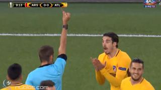 Atlético Madrid vs. Arsenal: Sime Vrsaljko fue expulsado en 10 minutos | VIDEO