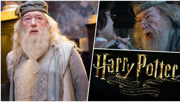 Michael Gambon, actor de 81 años, fue uno de los grandes ausentes del especial "Harry Potter: Regreso a Hogwarts”. Fue la segunda persona en interpretar al personaje en el cine, siendo el primero Richard Harris, quien falleció en  2002.(Foto: Warner Bros./HBO Max)