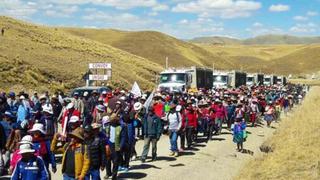 Las Bambas: comunidad rechaza oferta para terminar protesta contra mina