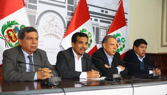 La bancada del Frente Amplio afirmó que el proceso de elección de miembros del TC cuestiona "la independencia de los futuros magistrados".&nbsp; (Foto: Congreso)