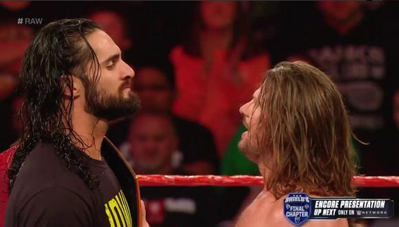 WWE Raw: Revive los últimos momentos del show que dejó a AJ Styles como el retador por el Título Universal. | Foto: WWE