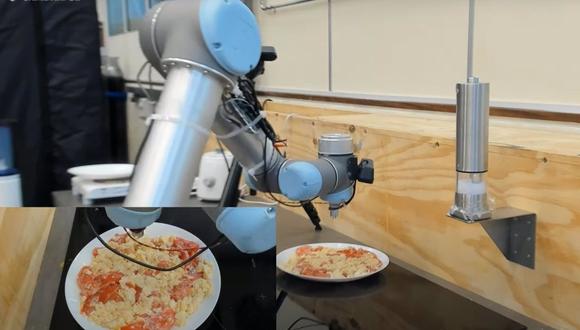 Robot que cocina aprendió a saborear como los humanos (FOTO: University of Cambridge)