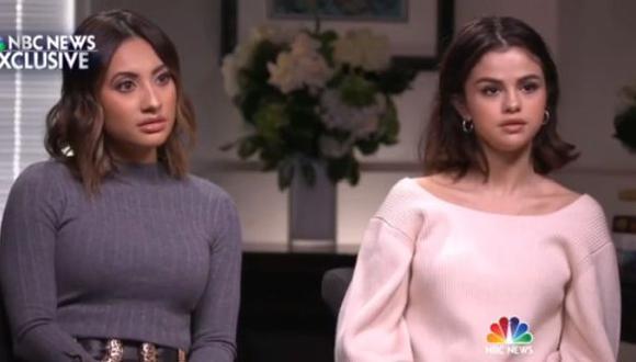 Selena Gómez y su amiga Francia Raisa hablaron por primera del trasplante de riñón de la cantante. (Foto: Captura Instagram)