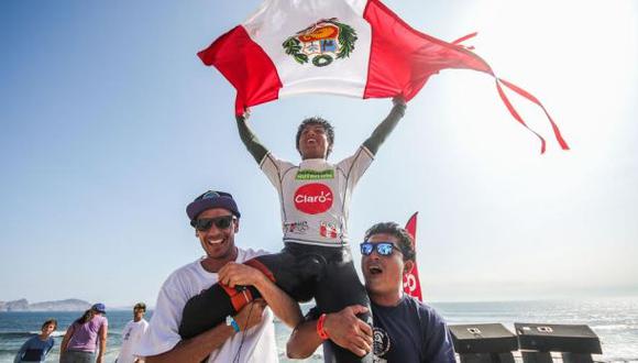 Peruano Juninho Urcia campeón de Juegos Panamericanos de Surf