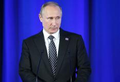 Vladimir Putin envió mensaje de condolencias a Bachar al Asad