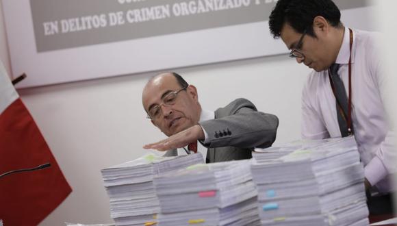 El juez Víctor Zúñiga fue quien ordenó 15 meses de prisión preventiva contra Keiko Fujimori el pasado 28 de enero. (Foto: GEC)