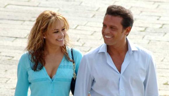Aracely Arámbula y Luis Miguel en 2008, cuando eran pareja. (Foto: Esmas)