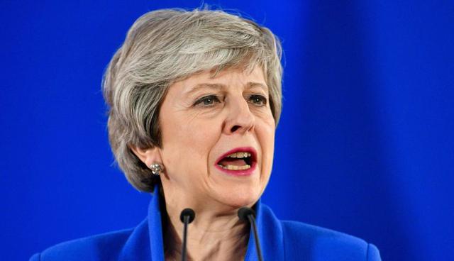 Primera ministra británica, Theresa May. (Foto: AFP)