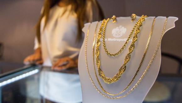Caja Metropolitana oferta 11 kilos de oro en joyas