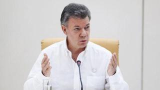 Santos reitera que no dialogará con ELN si no cesa secuestros