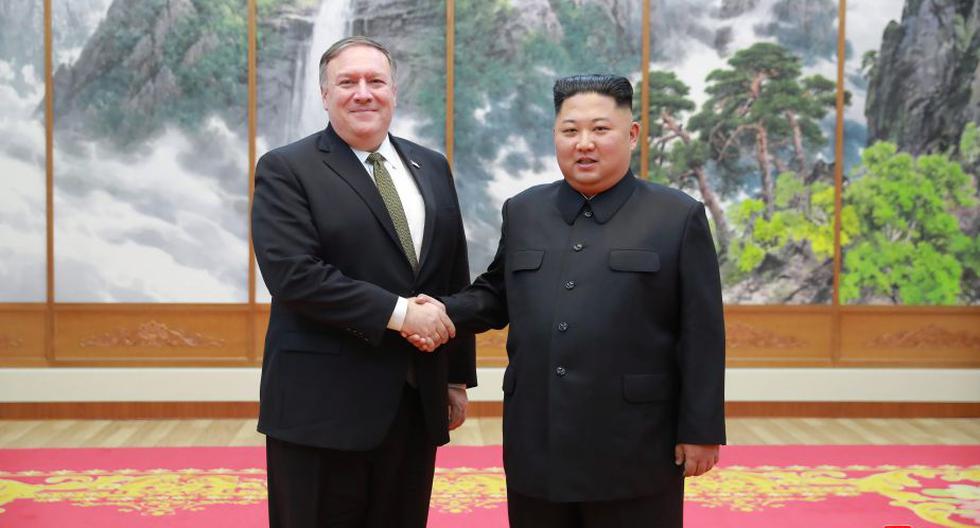 El jefe de la diplomacia estadounidense visitó este domingo Pionyang para reunirse con Kim Jong-un y preparar una segunda cumbre entre Trump y el líder norcoreano. (Foto: EFE)