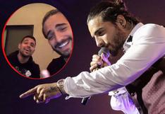 Maluma es criticado por cantar tema de Marc Anthony 
