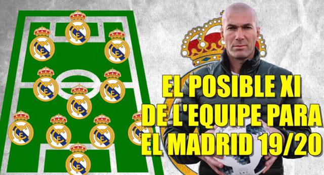 Real Madrid: este sería su próximo once galáctico, según el medio francés L'Équipe. (Foto: AS)