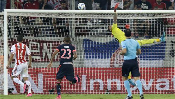 Bayern Múnich: el golazo de Thomas Müller contra Olympiacos