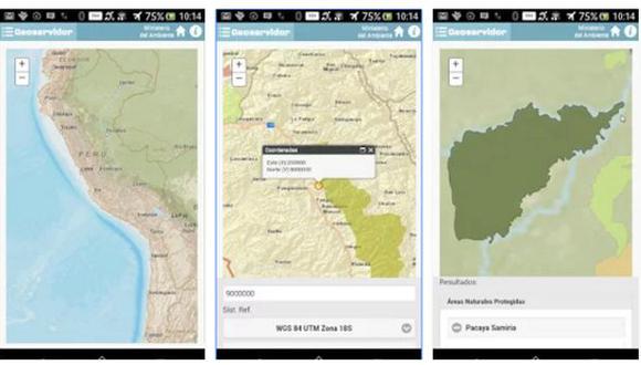Lanzan aplicación que muestra mapas interactivos del Perú