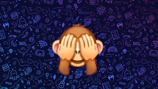 Qué significa el emoji del monito que se tapa los ojos en WhatsApp