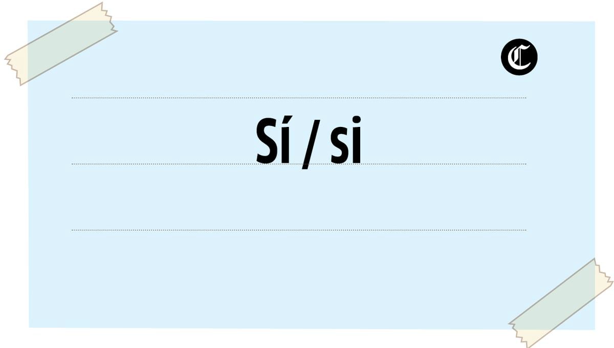 Esta es la diferencia, el significado y la forma de uso de 'sí' y 'si' (Foto: El Comercio)
