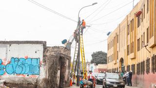 Centro Histórico de Lima: retiro de cables aéreos en desuso durará 160 días