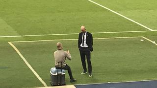 La conversación de Pep Guardiola y Zinedine Zidane tras el partido que conmueve en redes sociales | FOTO