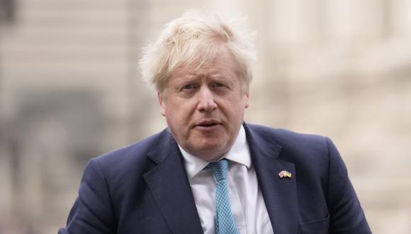 El primer ministro británico, Boris Johnson, en la Abadía de Westminster en Londres
