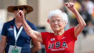 Conoce a la mujer de 103 años que bate récords mundiales en velocidad