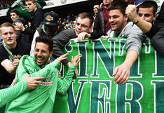 Claudio Pizarro: sus palabras tras ser único goleador histórico del Werder Bremen