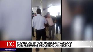 Huancayo: madre golpea a médico que habría cometido negligencia médica