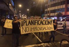 By-pass 28 de Julio: Estudiantes protestan en su contra